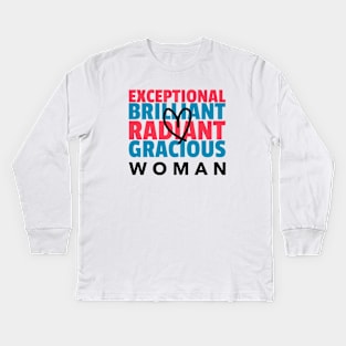 Women's Empowerment Kids Long Sleeve T-Shirt